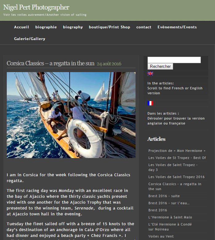 La revue de presse Corsica Classic 2016 / Media Coverage 2016 