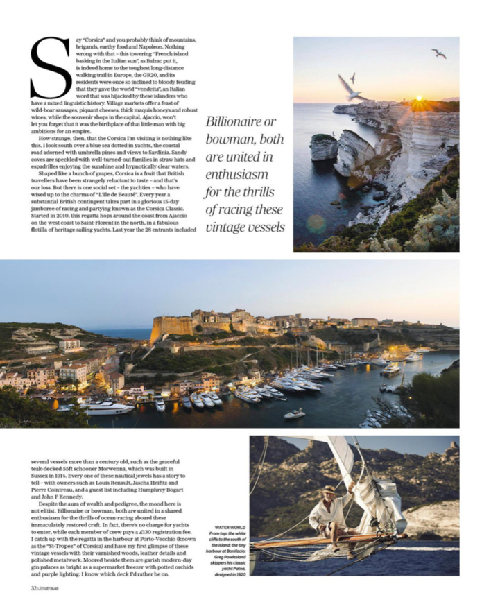 Telegraph "Ultratravel" x Corsica Classic 2017