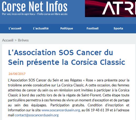 Corse Net Infos, 26 août