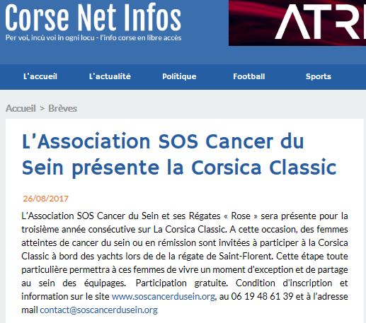 Corse Net Infos, 26 août Corse Net Infos, 26 août