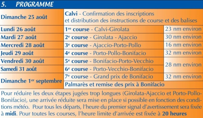 Avis de Course Corsica Classic 2013 Avis de Course Corsica Classic 2013