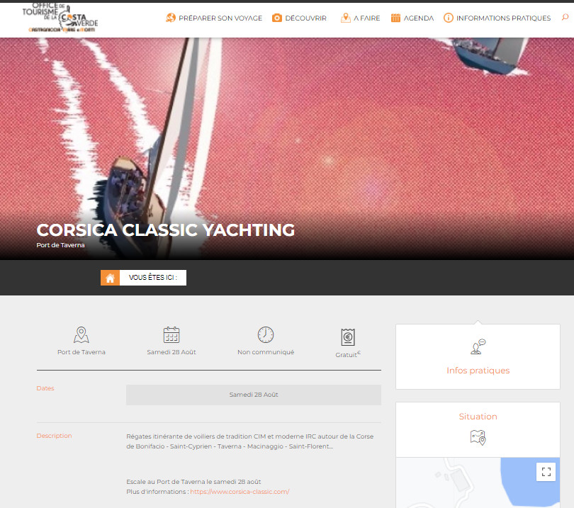 Revue de Presse 12ème Corsica Classic, Bonifacio, Taverna, Macinaggio, Saint-Florent, 2021 Revue de Presse 12ème Corsica Classic, Bonifacio, Taverna, Macinaggio, Saint-Florent, 2021