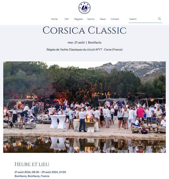 Revue de presse Corsica Classic Yachting 2024 Revue de presse Corsica Classic Yachting 2024