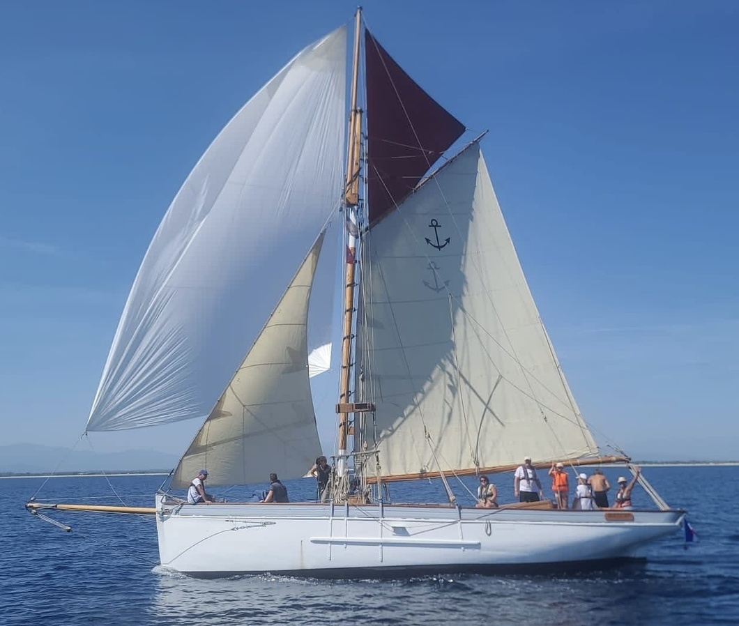 Le premier yacht inscrit de la 16ème Corsica Classic : SY Madcap 1874
