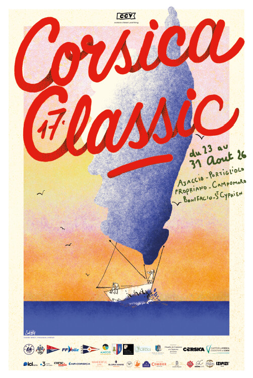 Affiche 17ème Corsica Classic by Seb Lyky Affiche 17ème Corsica Classic by Seb Lyky