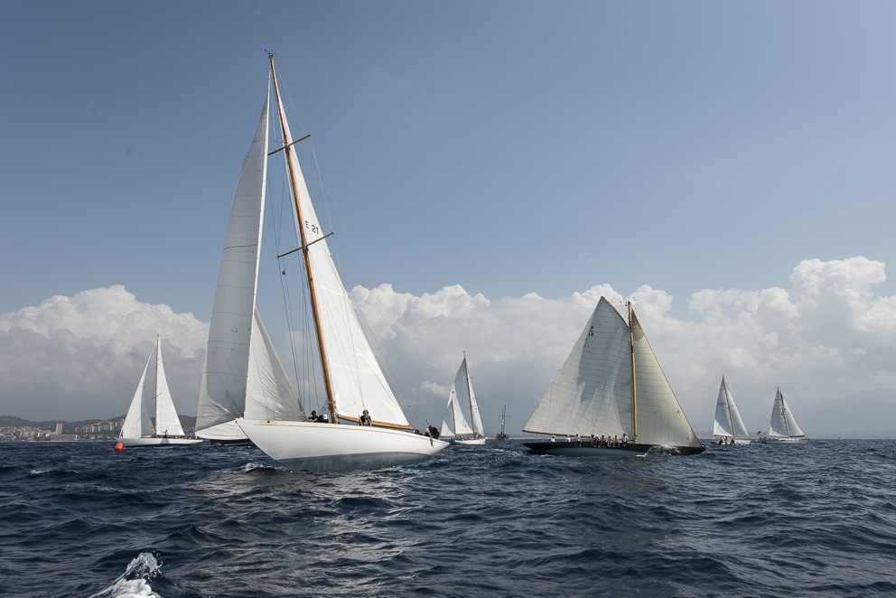 Ligne de départ Ajaccio SY Eileen CC 2015 Photo Philippe Pierangeli