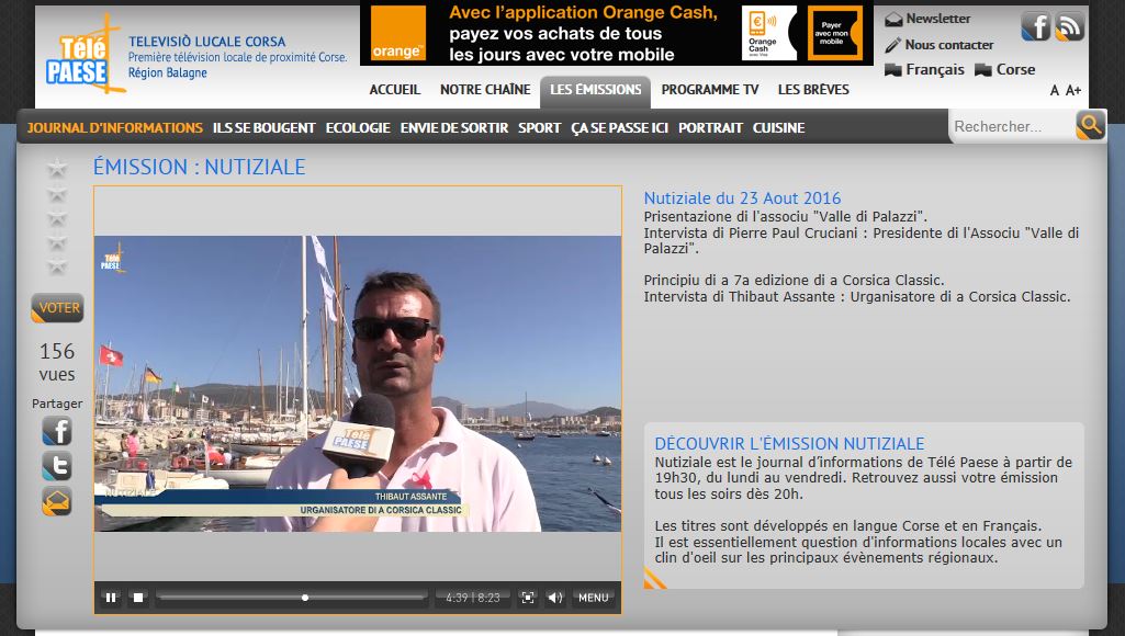 La revue de presse régionale / Corsican media Coverage 2016  La revue de presse régionale / Corsican media Coverage 2016