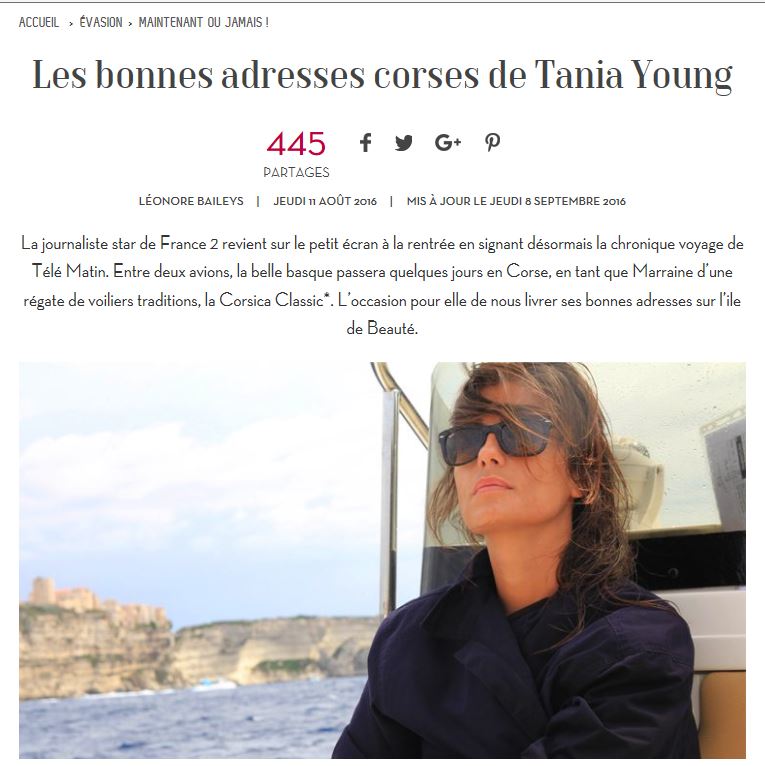 La revue de presse Corsica Classic 2016 / Media Coverage 2016 
