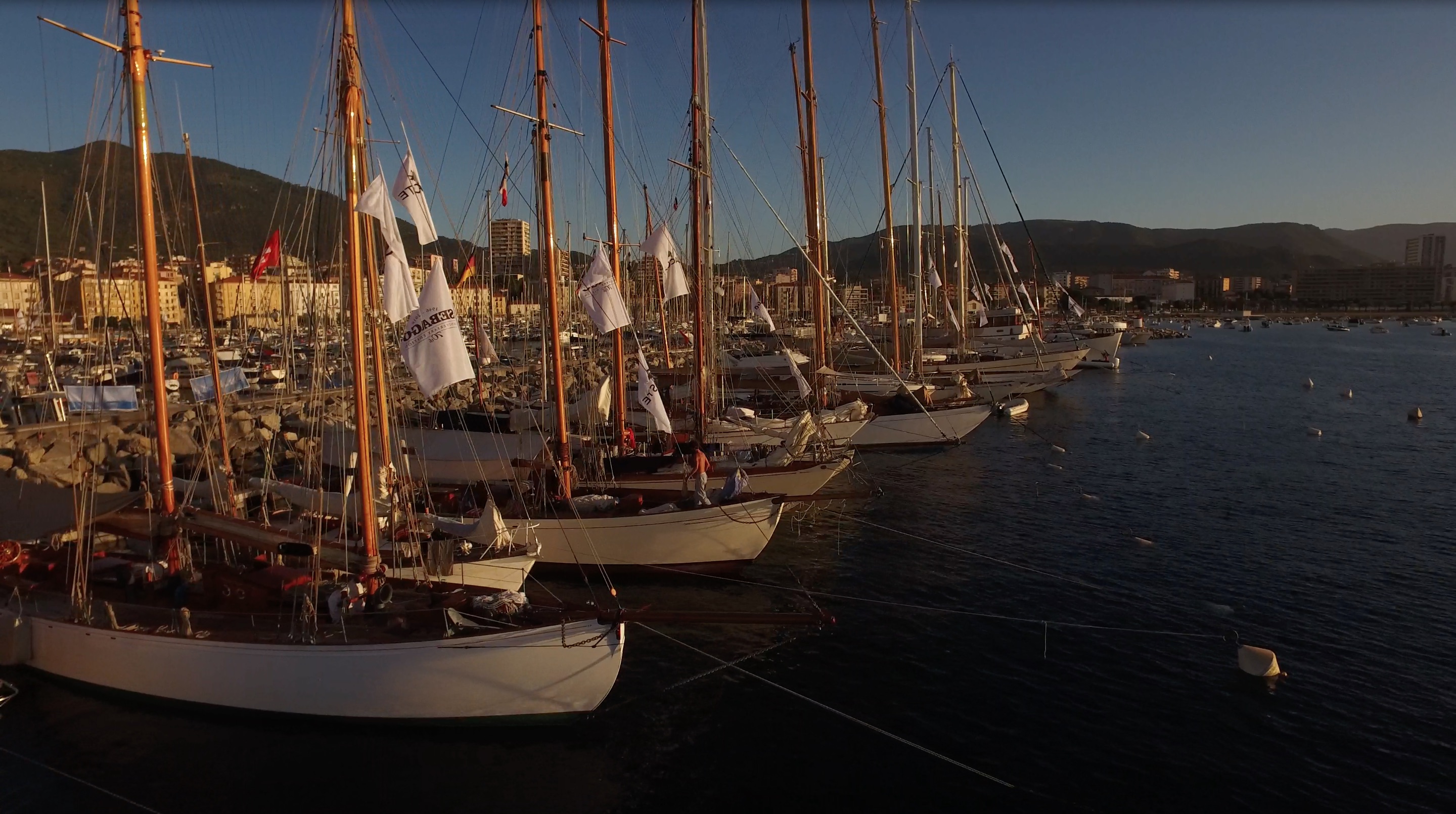 Ajaccio port Charles Ornano photo Emmanuel Kirch by drone pilote Nicolas Di Stefano DR