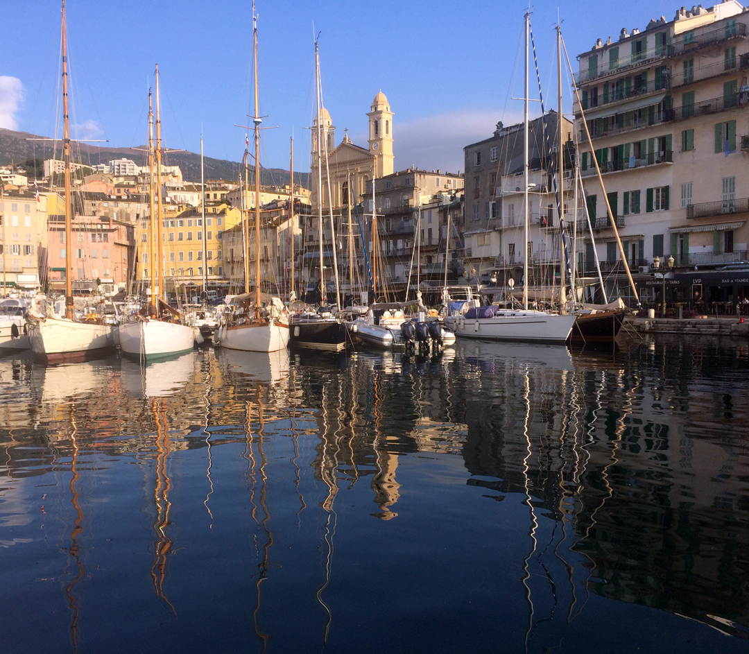 Bastia Vieux Port SY Vistona, SY Morwenna, SY Rose Joan photo Thibaud Assante DR