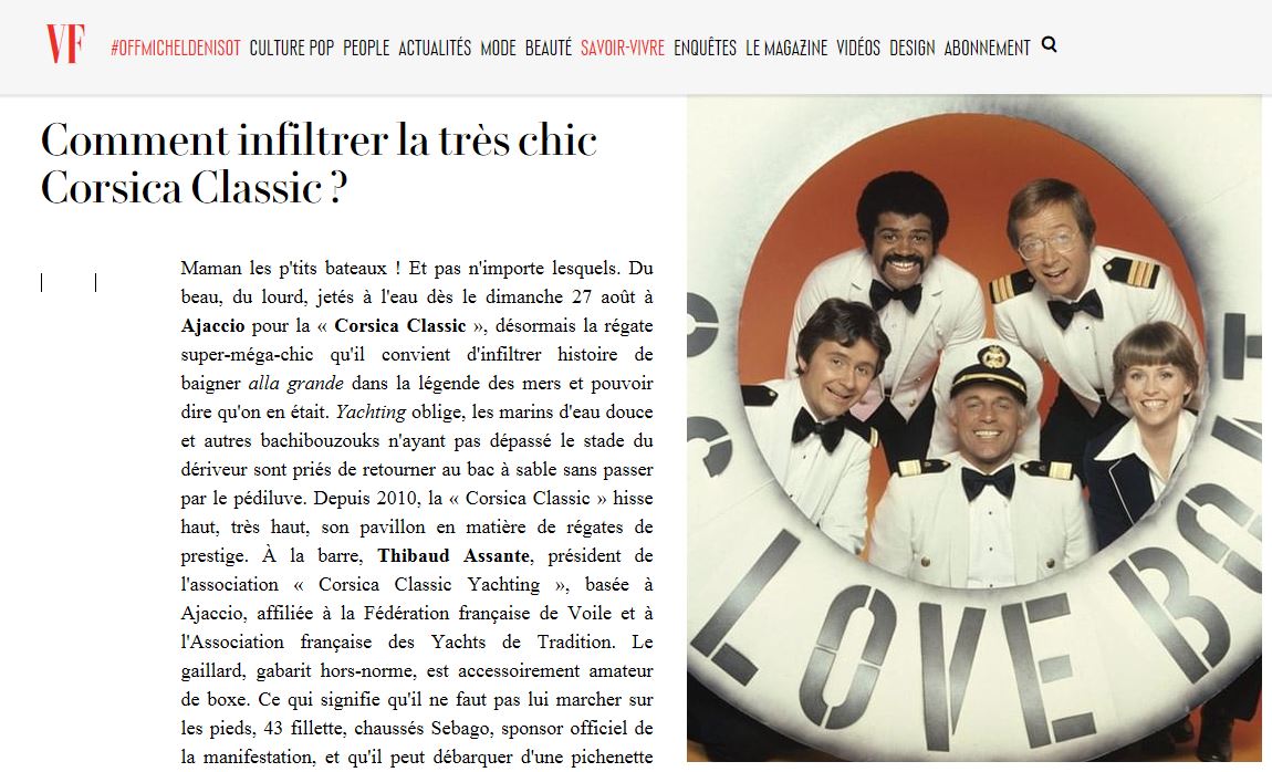 LA REVUE DE PRESSE Nationale CORSICA CLASSIC 2017 /  French MEDIA COVERAGE 2017 LA REVUE DE PRESSE Nationale CORSICA CLASSIC 2017 /  French MEDIA COVERAGE 2017