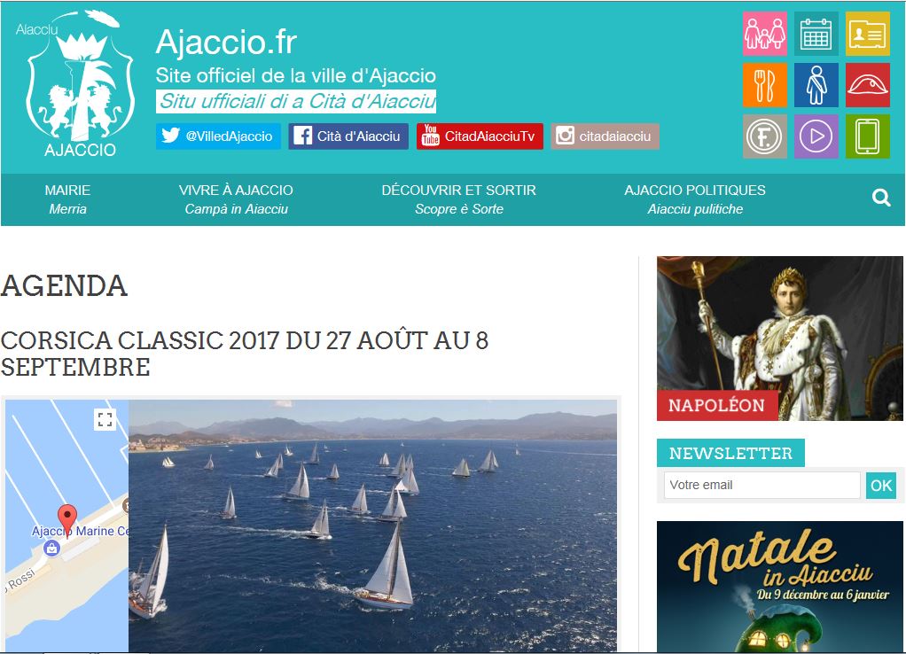 Ville d'Ajaccio, 18 août Ville d'Ajaccio, 18 août