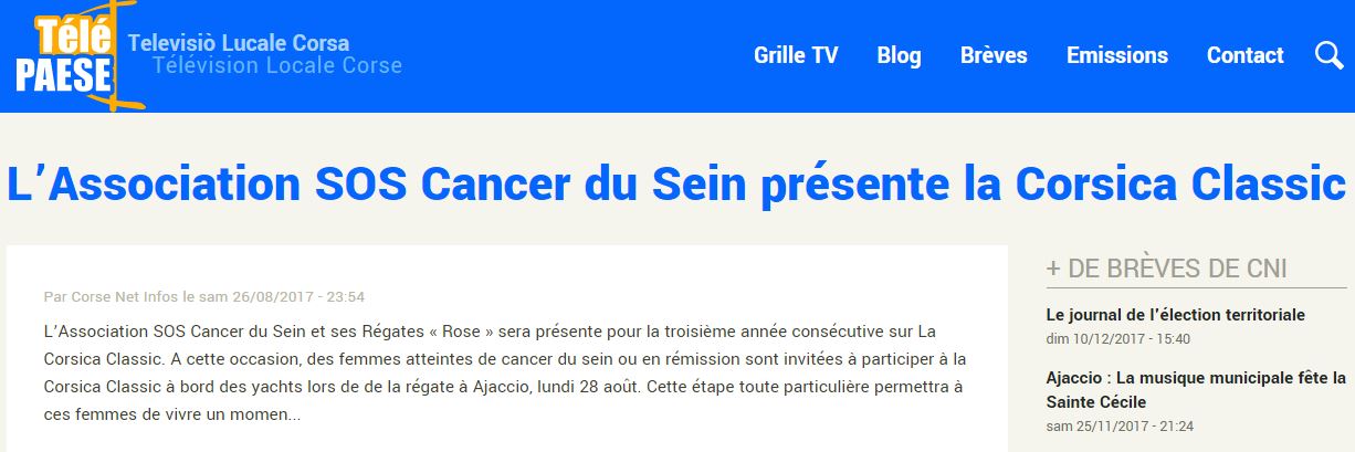 Télé Paèse, 26 août