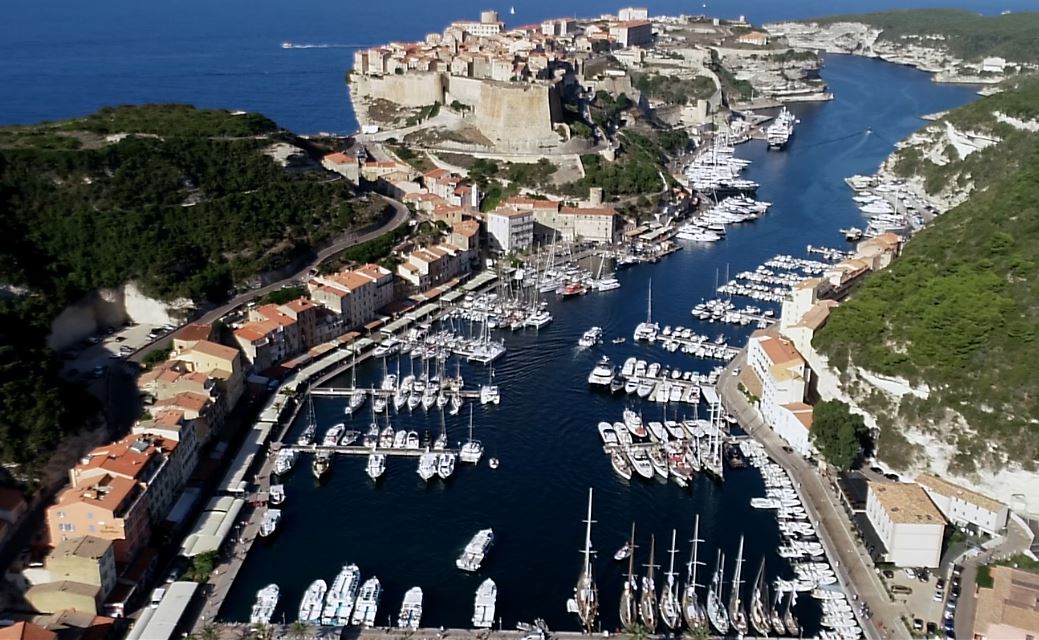 CC 2018 Port de Bonifacio photo JP Pyrée by drone DR