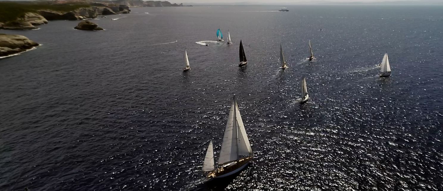 CC 2018 départ Bonifacio photo JP Pyrée by drone DR