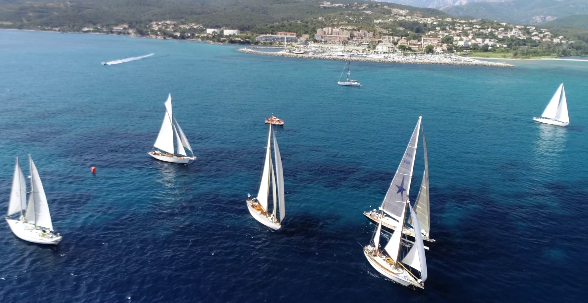 CC 2018 Départ Sari - Solenzara Bastia Photo JP Pyree By Drone Dr