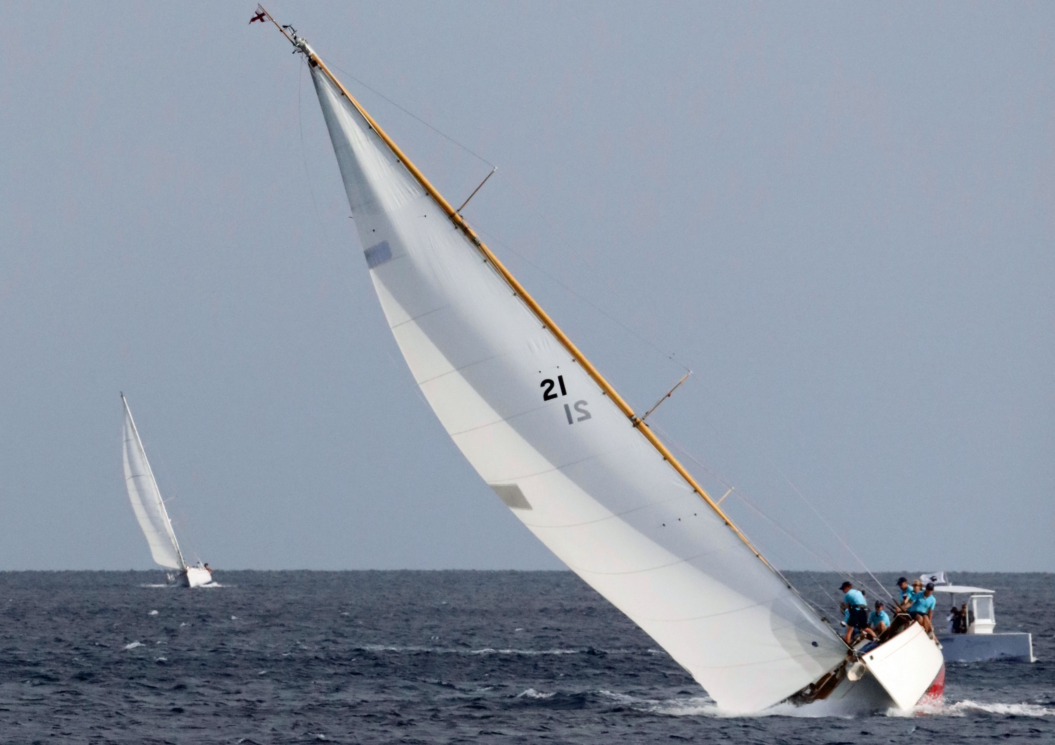 CC 2018 Bastia - Macinaggio SY Skylark vs SY Hilaria photo Françoise Tafani DR