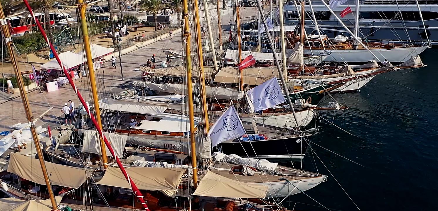 CC 2019 flotte au quai d'honneur de Bonifacio photo JP Pyrée DR