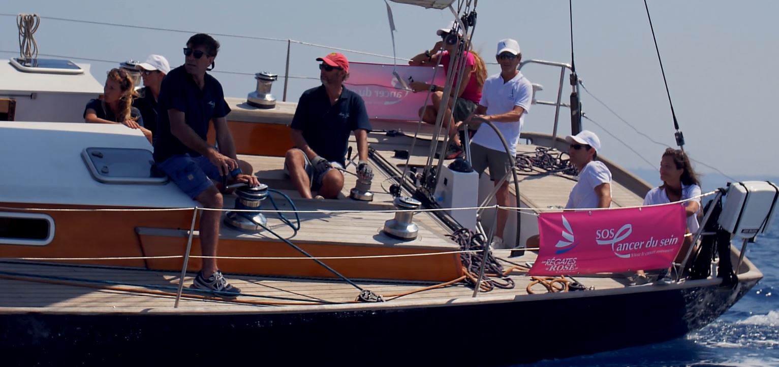 CC 2019 Trophée de la Ville de Bonifacio Antoine Zuria Régates Rose SY Mister Fips Alain Prost photo Thomas Cerigny DR