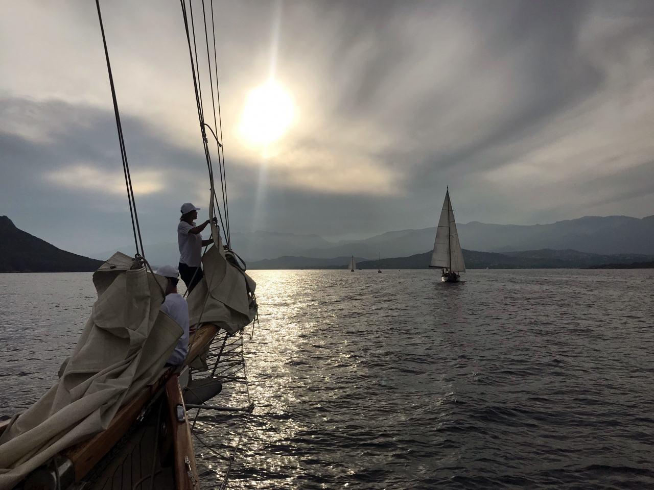 CC 2019 golfe de Porto-Vecchio SY Hygie, SY Telstar, SY Dune photo Thibaud Assante DR