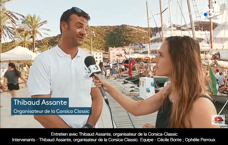 Entretien avec Thibaud Assante, organisateur de la Corsica-Classic lundi 26 août 2019