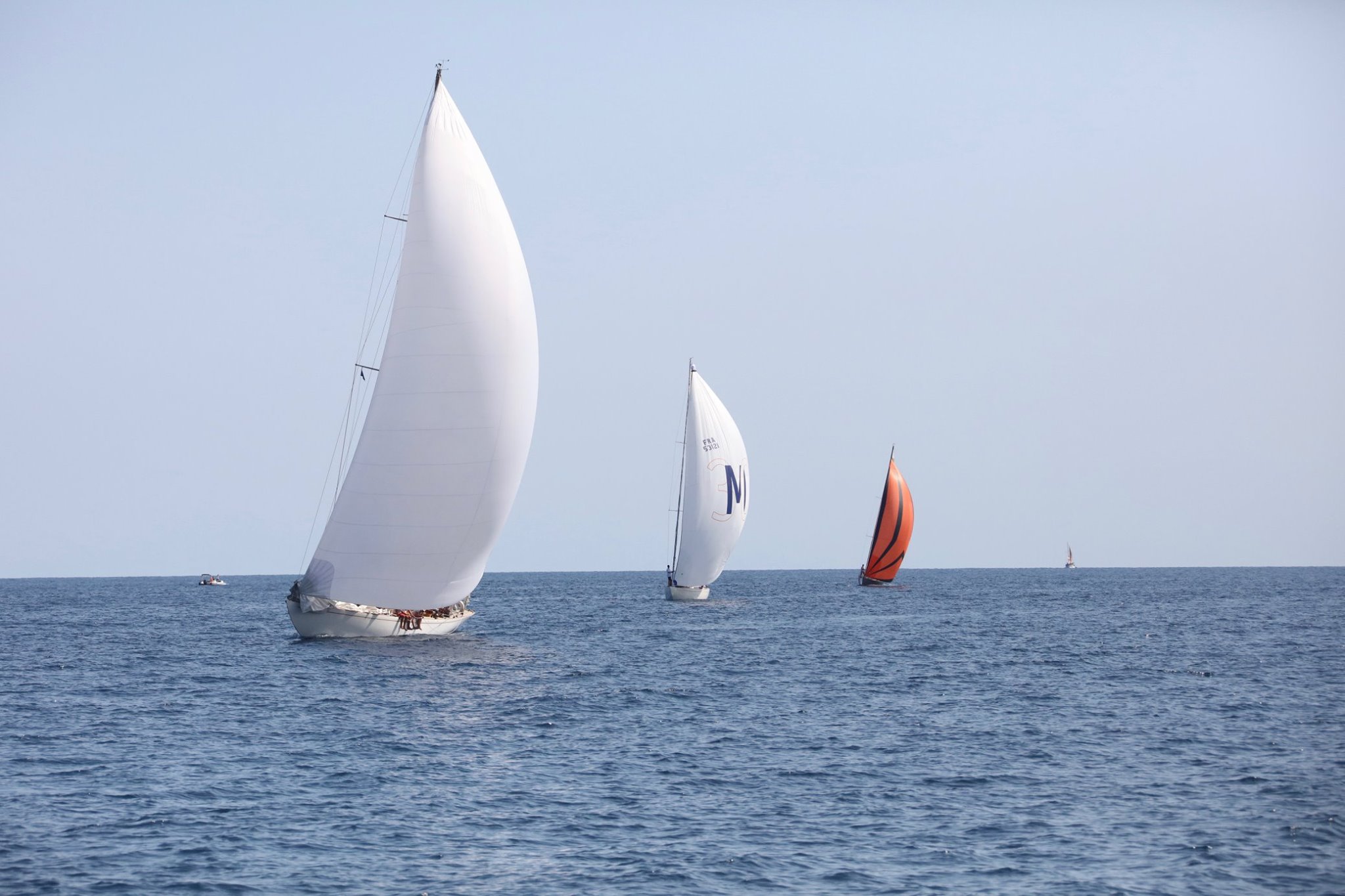 CC 2019 SY Eileen vs SY Quatre Quarts III vs Hounbonne IV Sari-Solenzara - Bastia photo Françoise Tafani DR