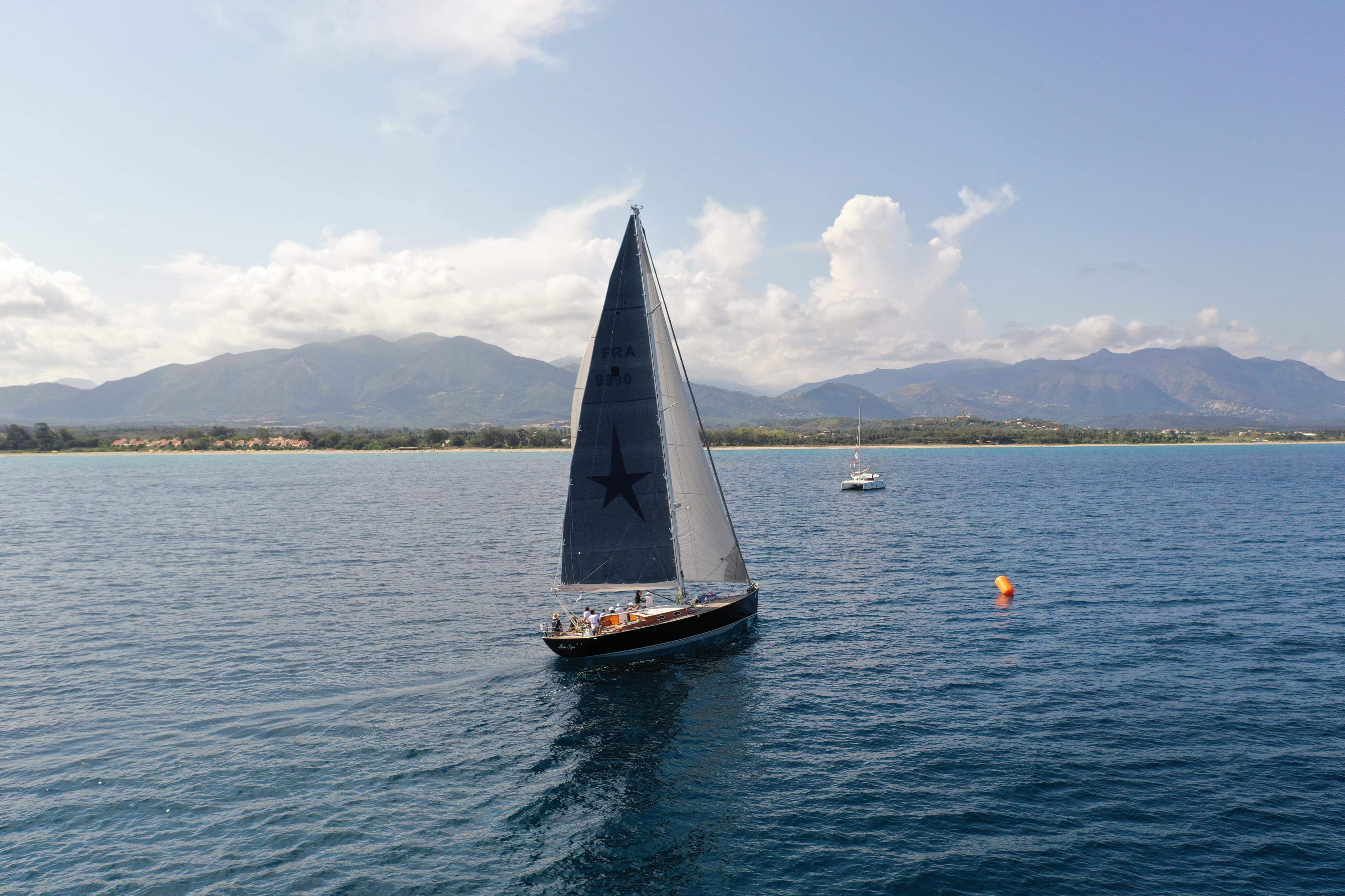 CC 2019 SY Mister Fips ligne d'arrivé Sari-Solenzara - Bastia photo JP Pyrée DR