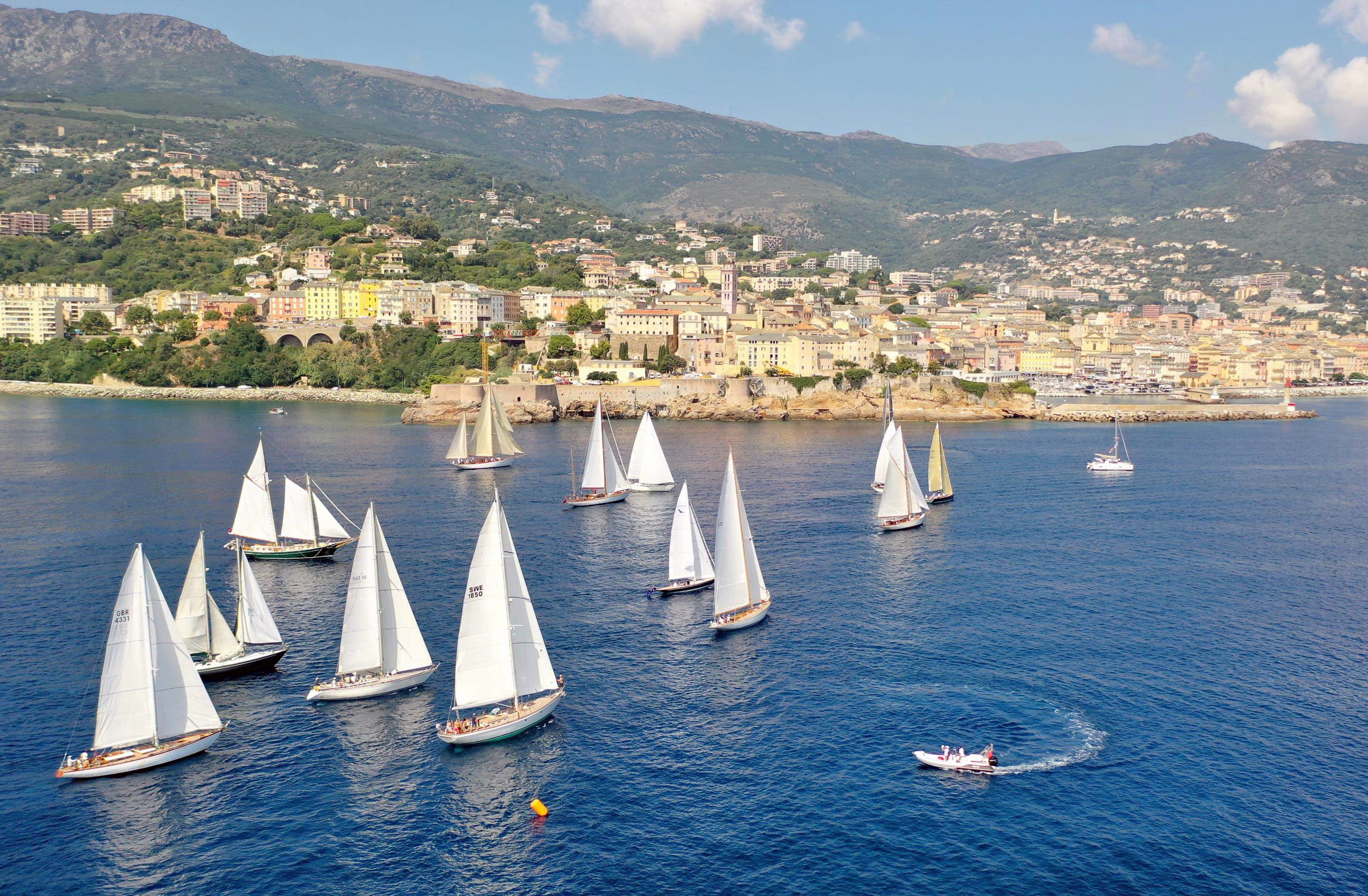 CC 2019 Départ Bastia Vieux Port - Macinaggio vendredi 30 août photo JP Pyrée DR