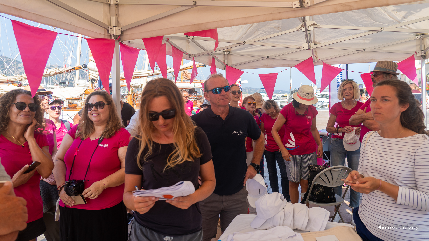 CC 2019 Port de Saint-Florent briefing skipper dimanche 1 septembre photo Gérad Zivy DR