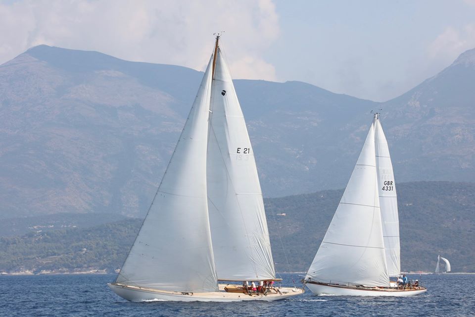 CC 2019 SY Eileen 1938 vs Saint-Christopher ligne d'arrivée Saint-Florent Trophée de la Ville dimanche 1 septembre photo Françoise Tafani DR CC 2019 SY Eileen 1938 vs Saint-Christopher ligne d'arrivée Saint-Florent Trophée de la Ville dimanche 1 septembre photo Françoise Tafani DR