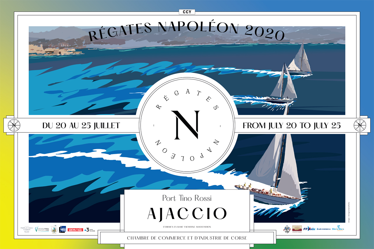 L'AFFICHE OFFICIELLE des Premières Régates Napoléon