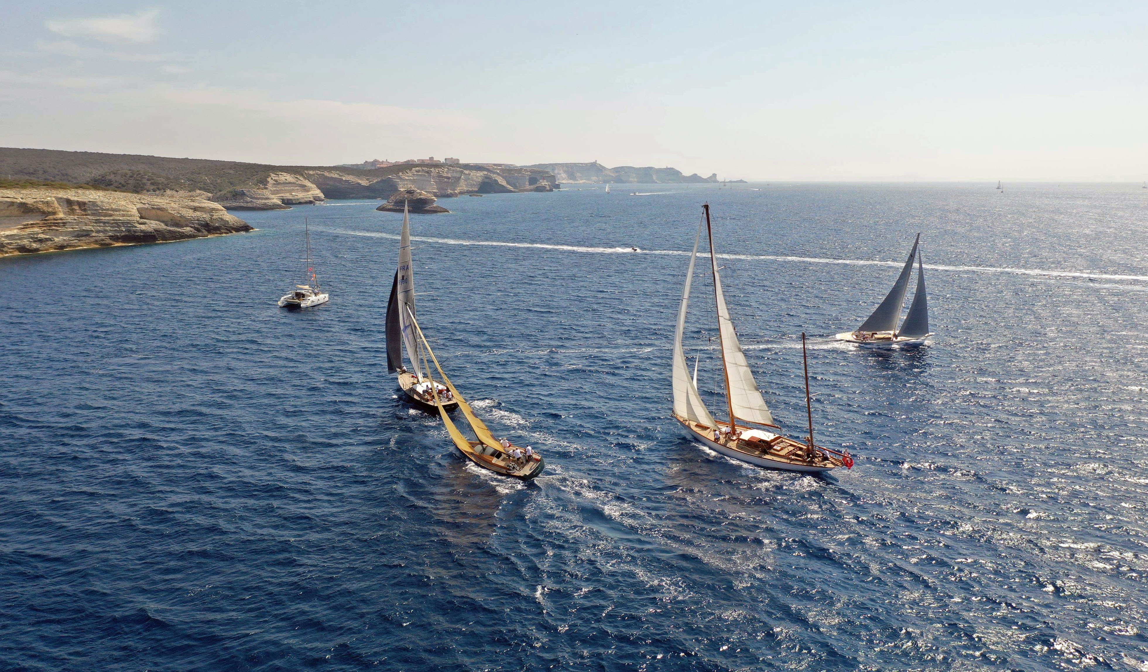 Bonifacio ligne de départ CC 2019 photo JP Pyrée DR