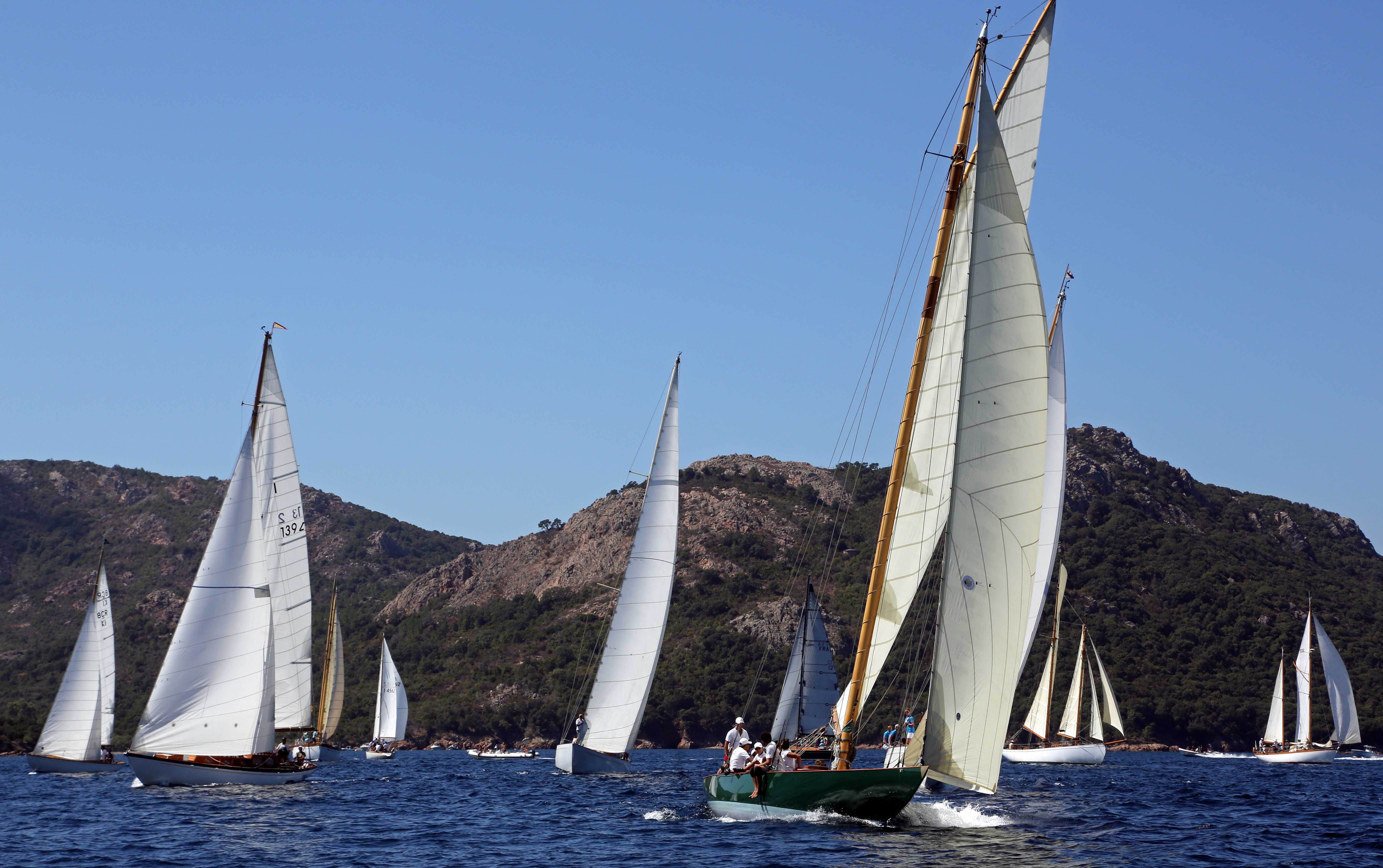 Ligne de départ Porto-Vecchio - Bonifacio SY Olympian CC 2015 Photo Alain Pistoresi DR