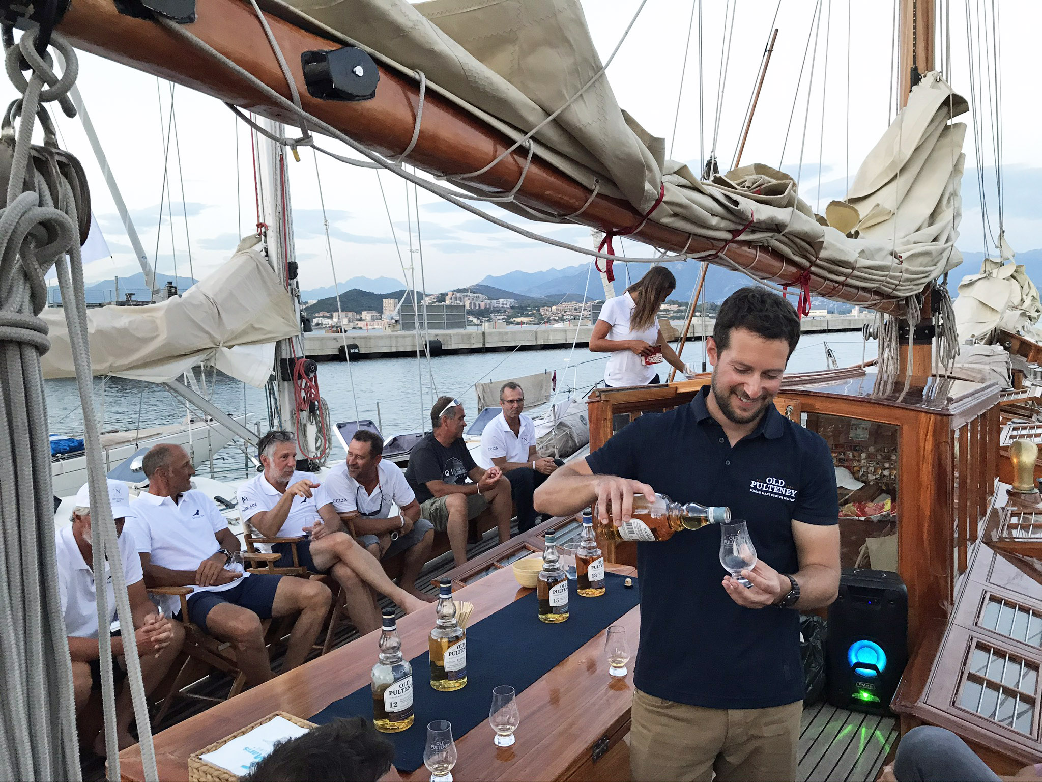 Régates Napoléon 2020 Sy Hygie master class Old Pulteney photo Thibaud Assante DR Régates Napoléon 2020 Sy Hygie master class Old Pulteney photo Thibaud Assante DR