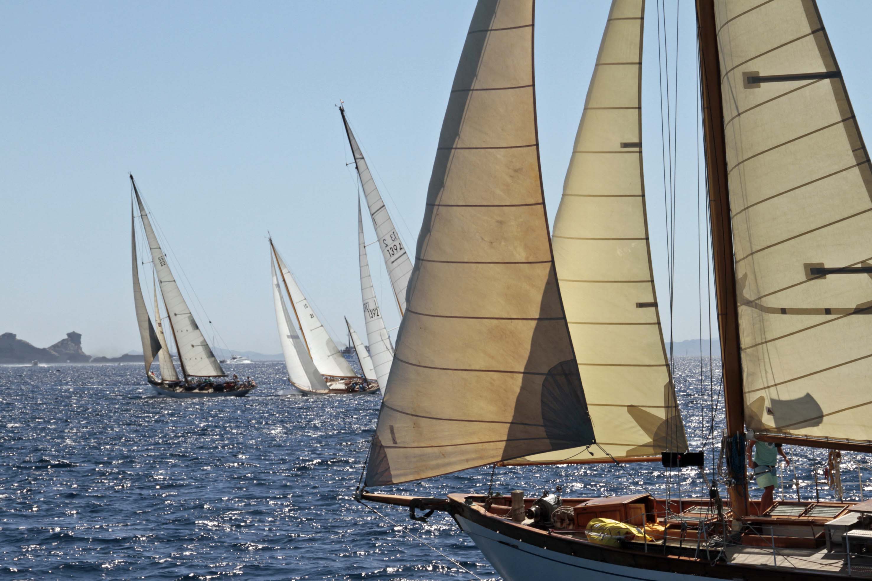 Bonifacio ligne de départ Fazzio  SY Armide CC 2015 photo Françoise Tafani DR