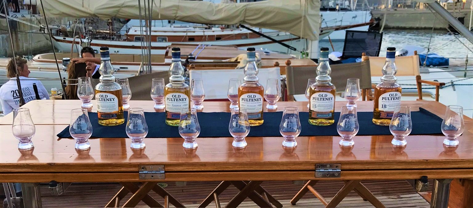 Ajaccio Port Tino Rossi SY Hygie x Old Pulteney master class photo Thomas Dittière DR