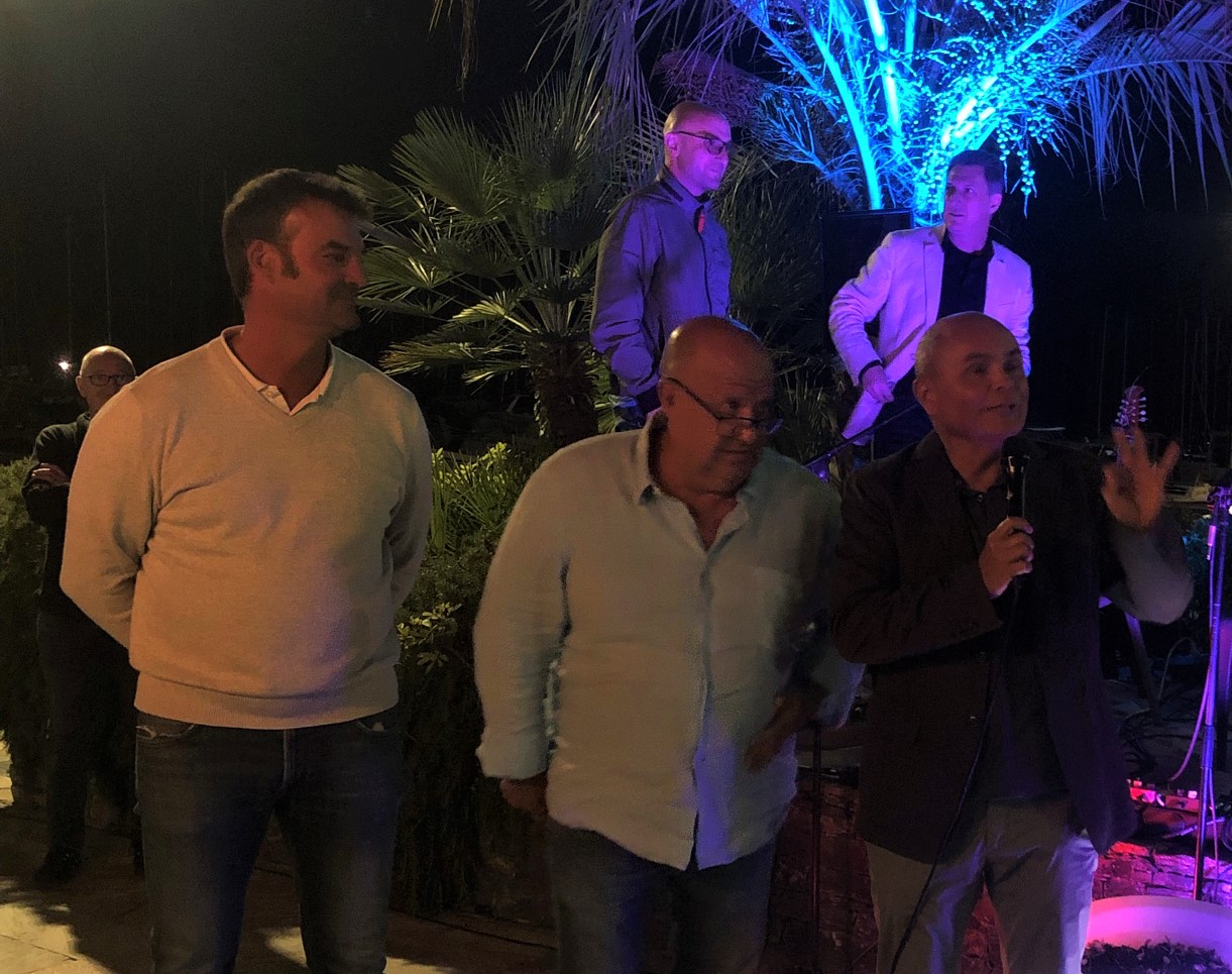 Port de Taverna, Mr le Maire François Mela, Marc Nicolaïs Communauté des Communes de Costa Verde Corsica Classic 2021 photo Katia Kulawic-Assante DR Port de Taverna, Mr le Maire François Mela, Marc Nicolaïs Communauté des Communes de Costa Verde Corsica Classic 2021 photo Katia Kulawic-Assante DR