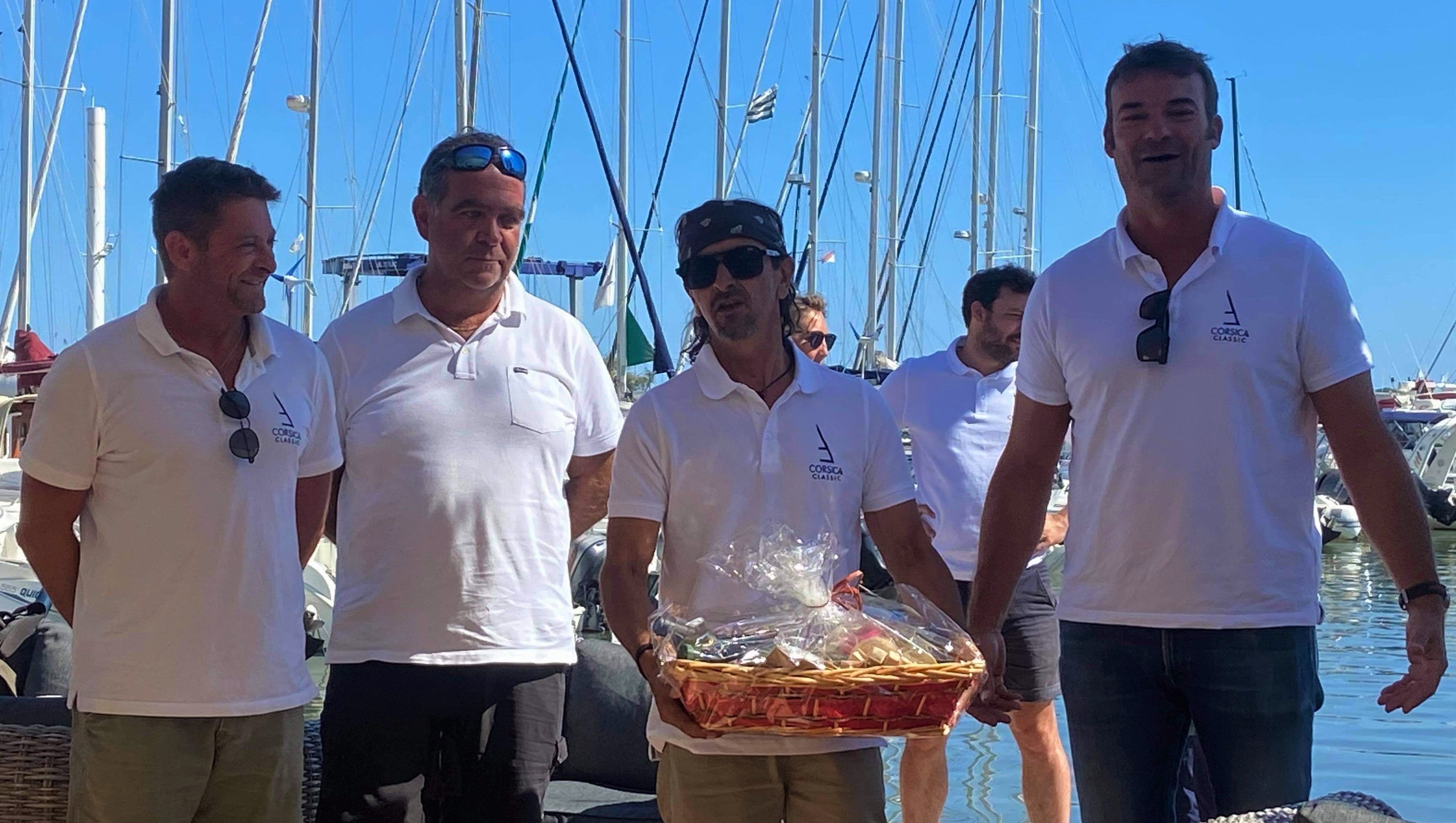 Port de Taverna Remise des prix SY Vistona, SY Mister Fips Corsica Classic 2021 Taverna Macinaggio dimanche 29 aout photo Costa Verde DR