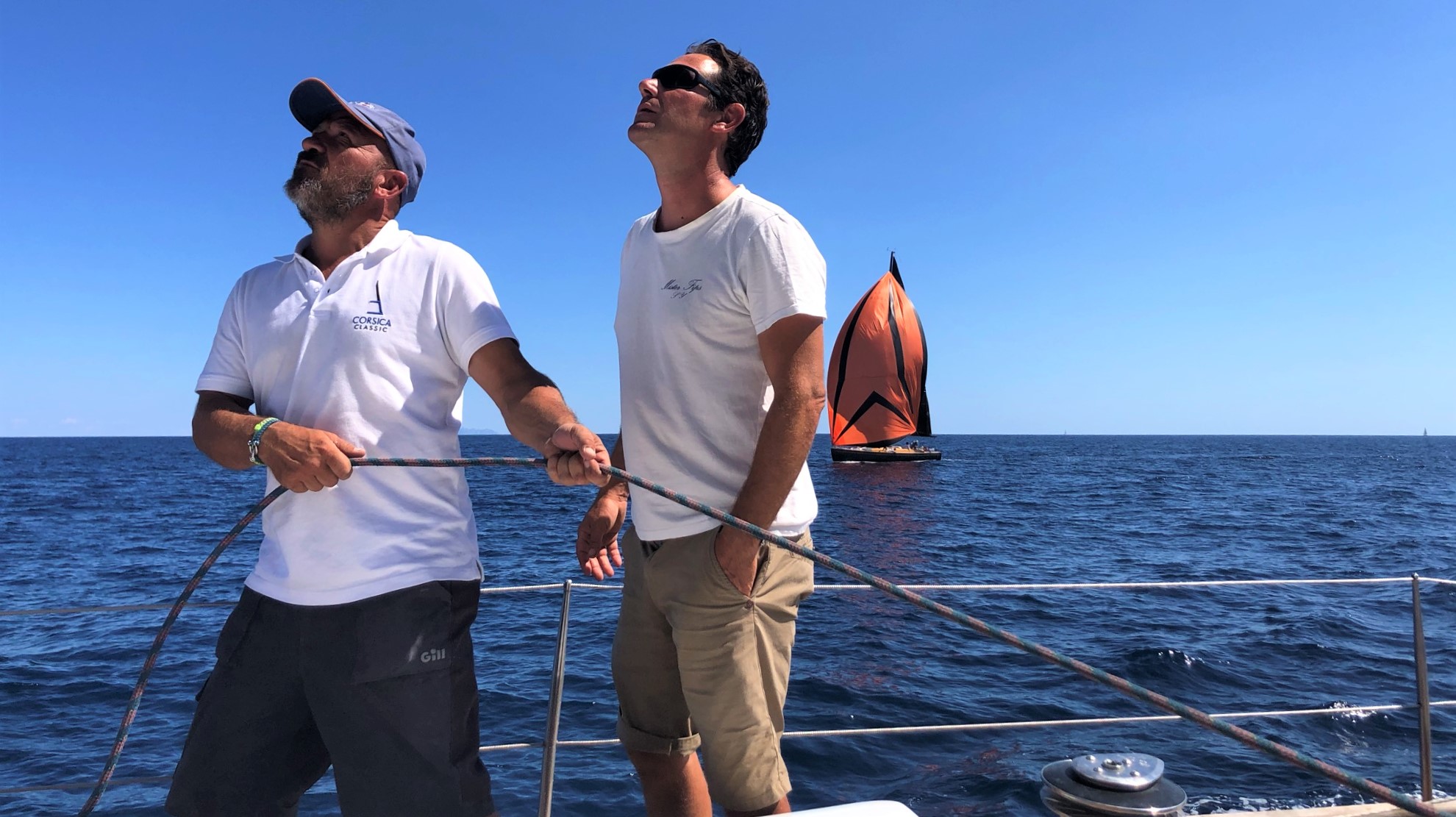 SY Mister Fips Vs SY Hounbonne IV Corsica Classic 2021 Taverna Macinaggio dimanche 29 aout photo Thibaud Assante DR SY Mister Fips Vs SY Hounbonne IV Corsica Classic 2021 Taverna Macinaggio dimanche 29 aout photo Thibaud Assante DR