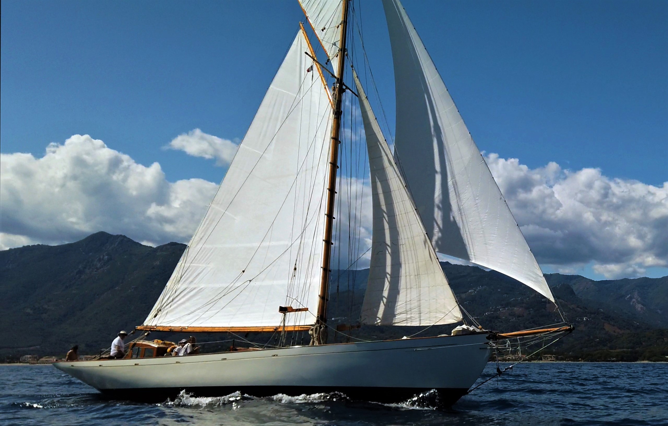 SY Vistona Corsica Classic 2021 Taverna Macinaggio dimanche 29 aout photo Arnaud Guilbert DR