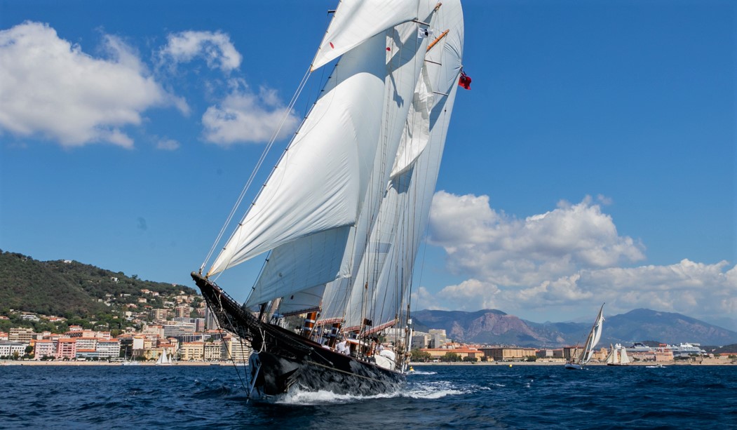 Corsica Classic 2022 SY Shenandoah Of Sark 1902 photo Gilles Perez DR