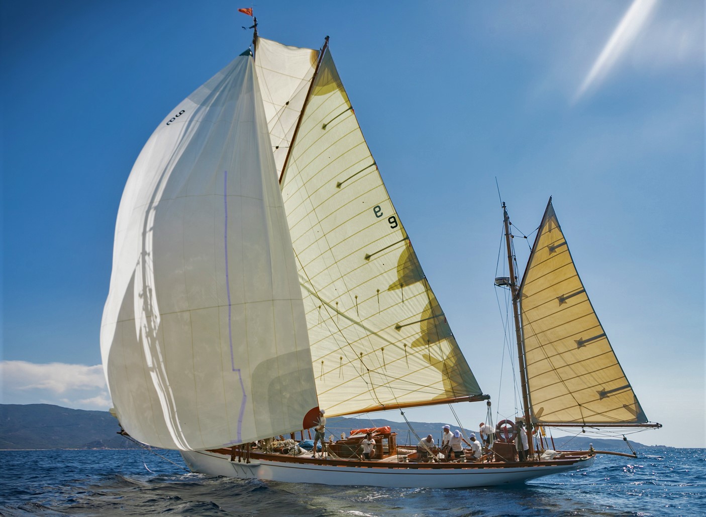 Corsica Classic 2022 Propriano - Campomoro SY Sky 1890 photo Gilles Perez DR Corsica Classic 2022 Propriano - Campomoro SY Sky 1890 photo Gilles Perez DR