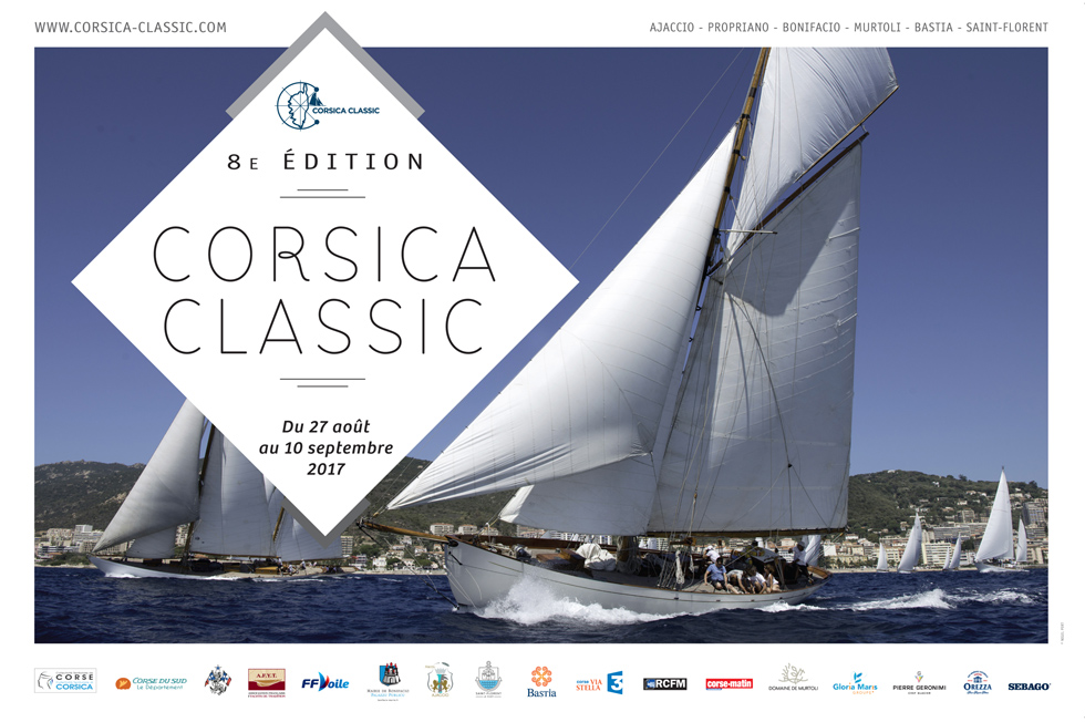 SY Vistona ligne de départ Ajaccio Corsica Classic 2016 photo Nigel Pert