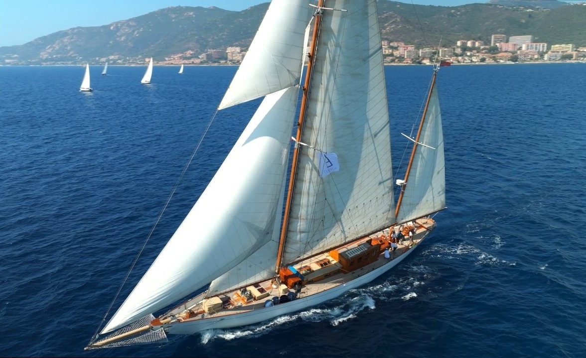 Corsica Classic 2023 Ajaccio  Trophée de la ville SY Saharet of Tyre photo Arnaud Guilbert DR