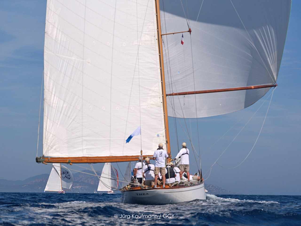 SY Thea 1918 Toulon Provence Regatta 2024 photo Jürg Kaufmann DR