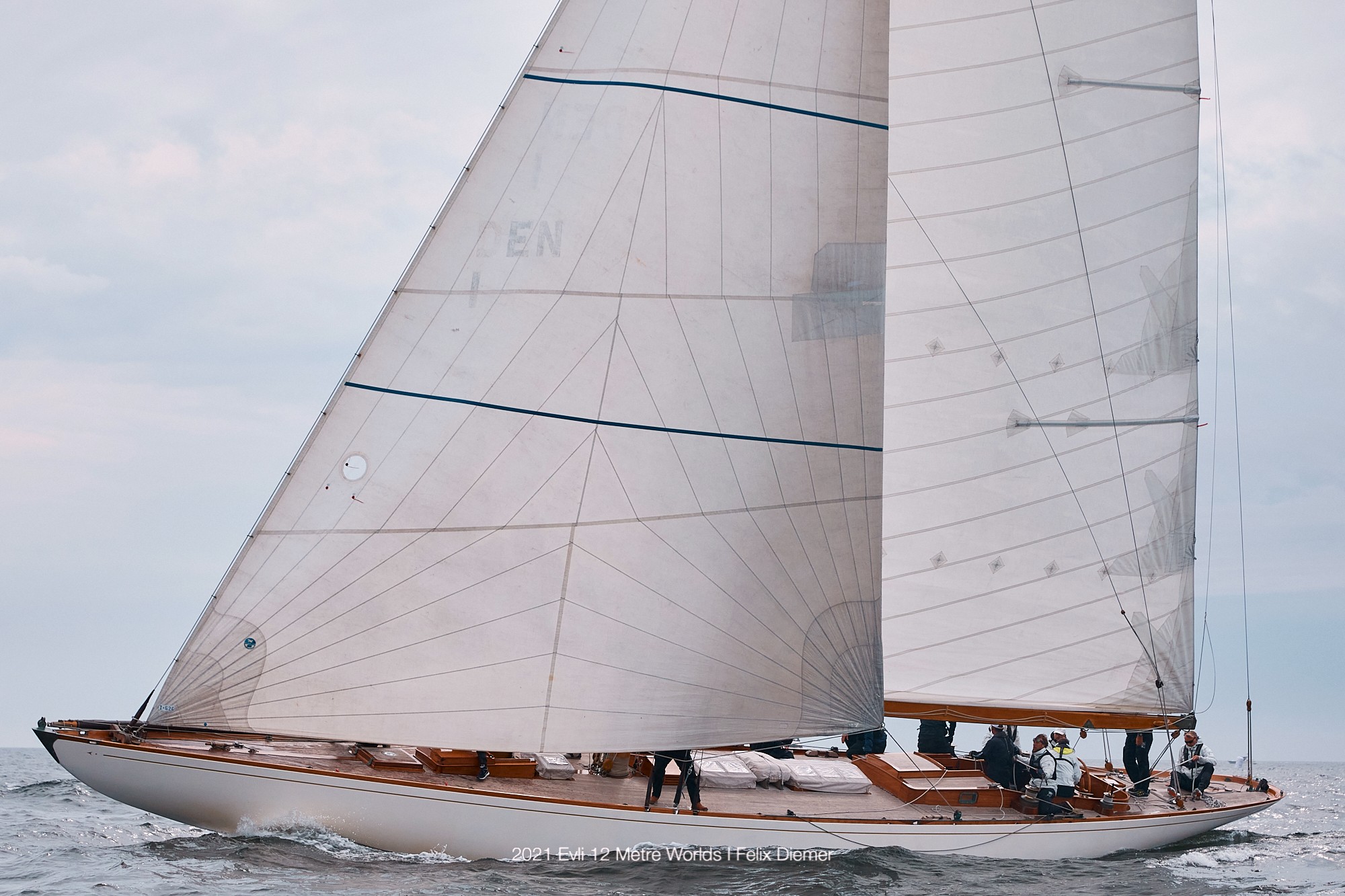 SY Thea 1918 Evli 12 MJ world championship 2021 photo Felix Diemer DR