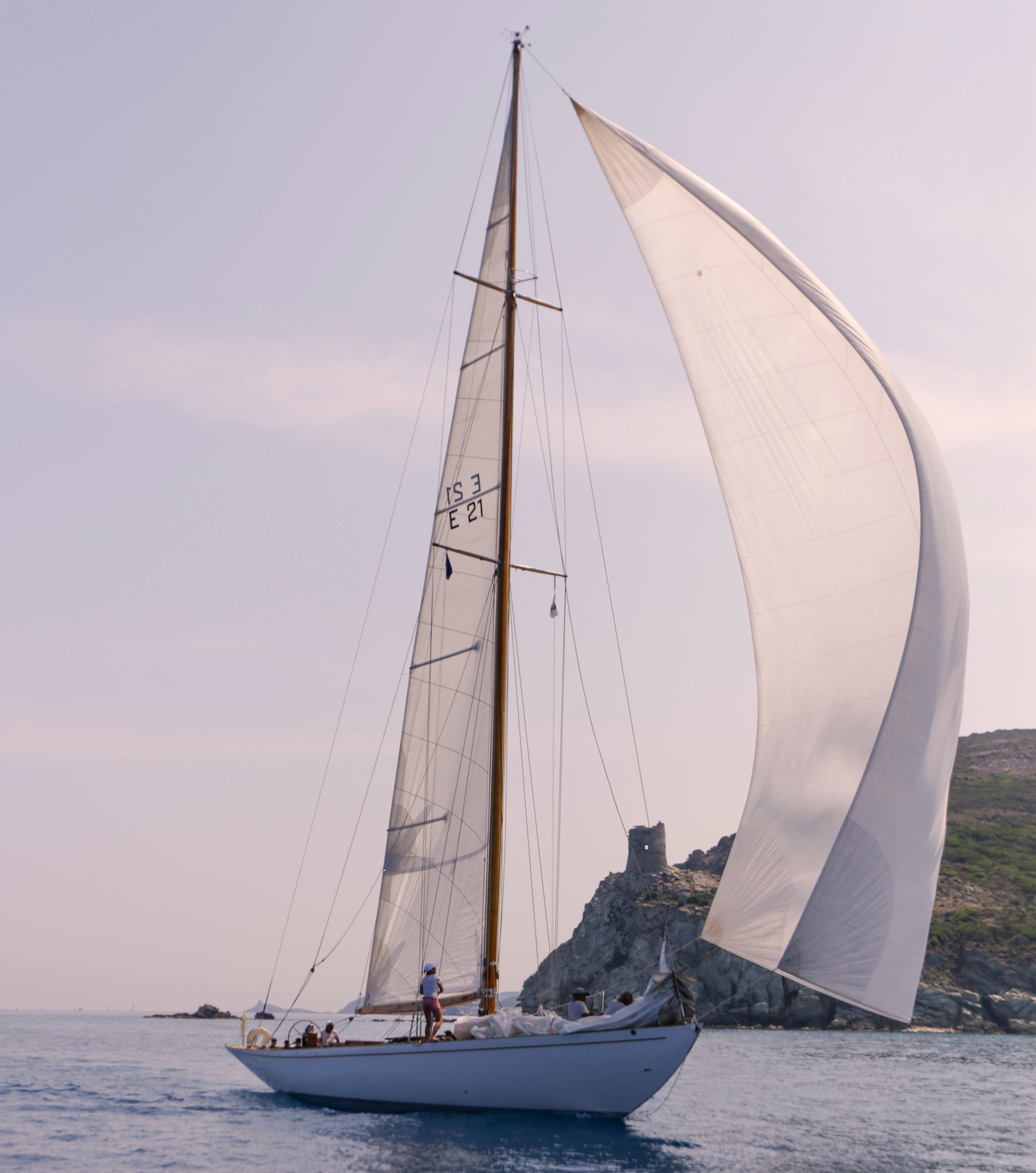 SY Eileen 1938 Macinaggio - Saint Florent Corsica Classic 2019 photo Olivier Mariotti DR