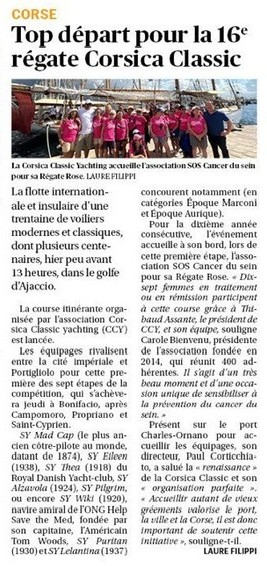Corse Matin 23 août 2025