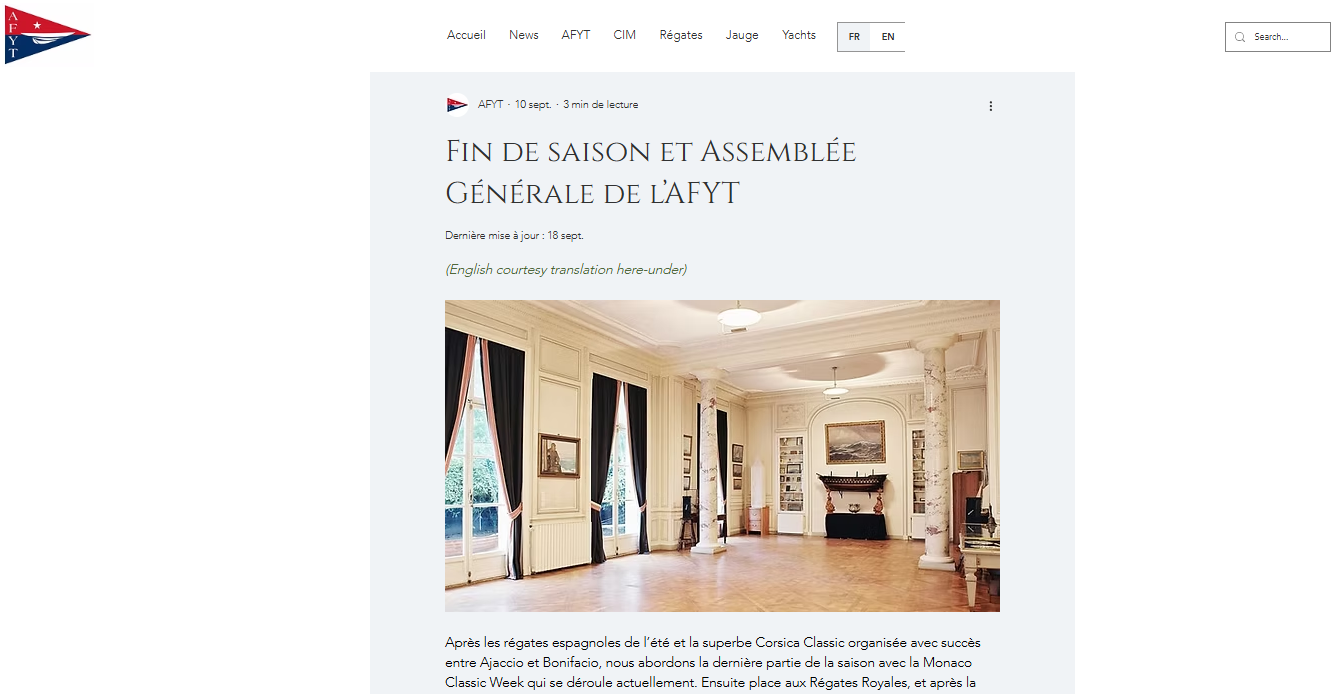 AFYT newsletter 10 septembre 2025