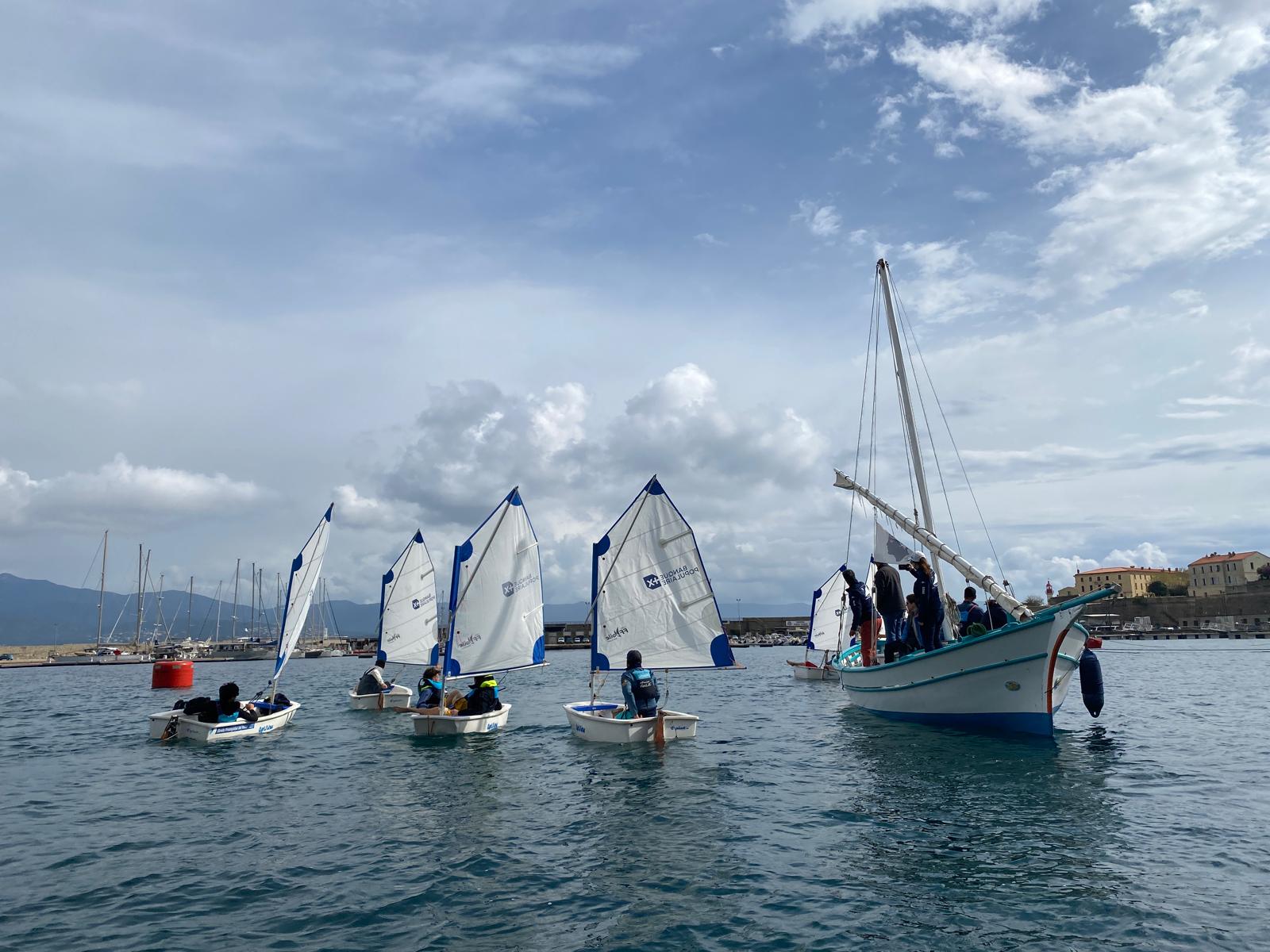 Pourquoi Pas 2025 régate des armateurs port Tino Rossi x SNA x Ligue Corse de Voile photo : Thibaud Assante DR